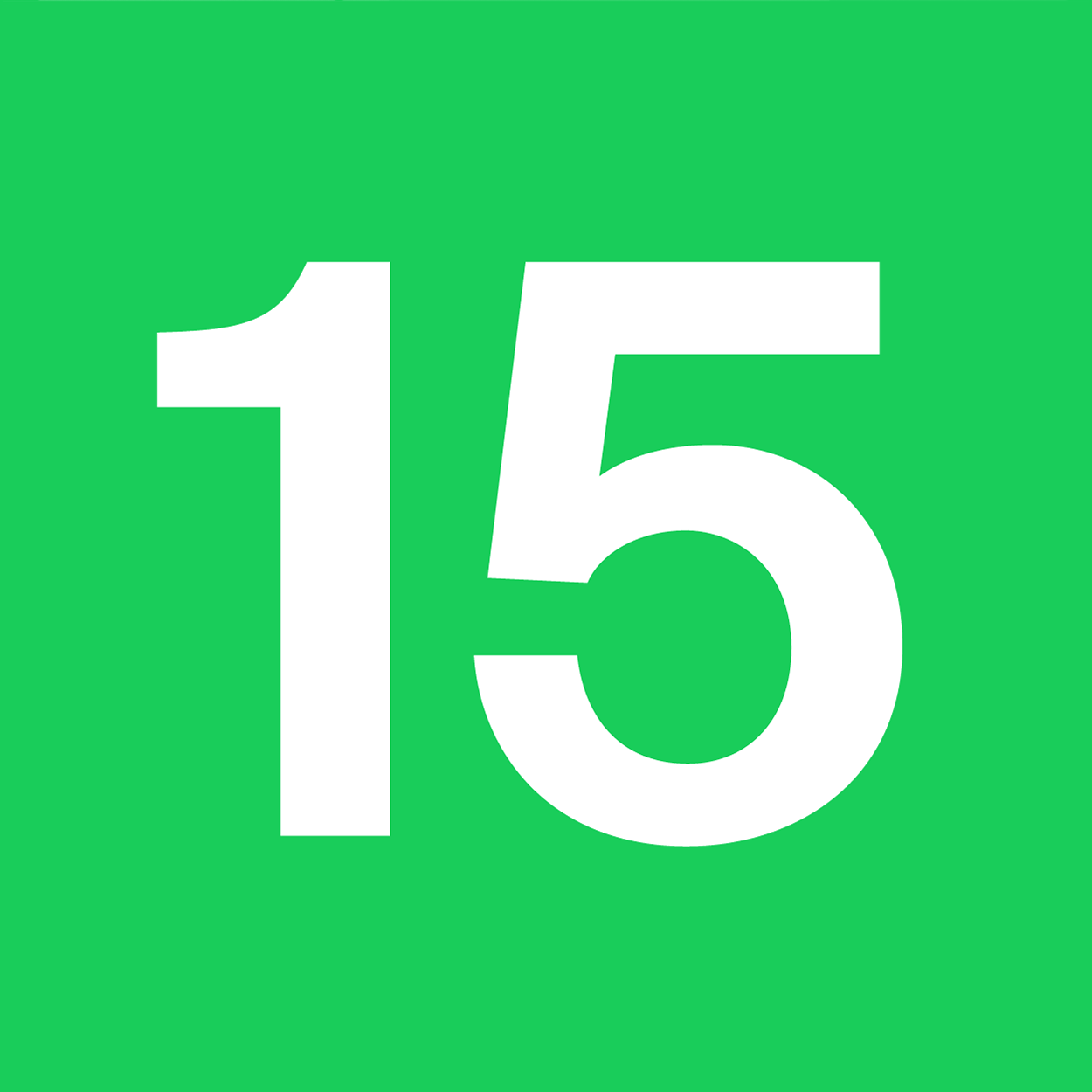 15min logo green rgb